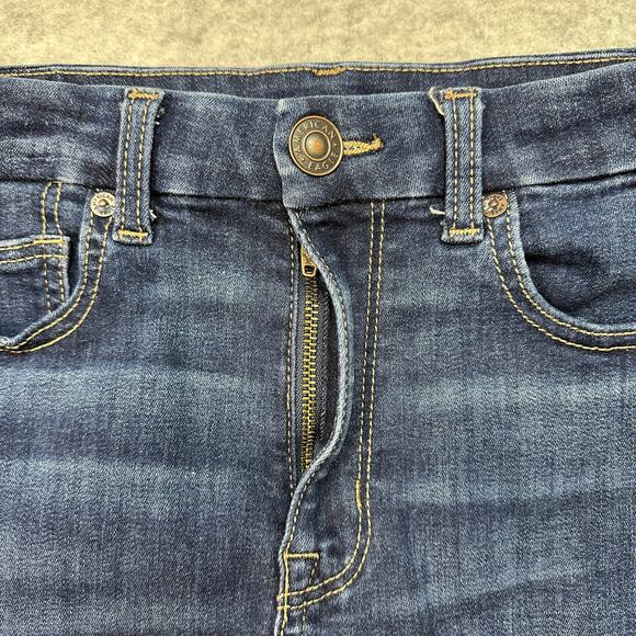 American Eagle Denim Short WMNS 4 Next Level Stretch Curvy Hi-Rise Shortie Blue - Picture 3 of 9